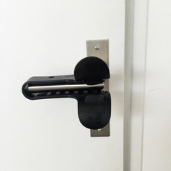 Médical et Prévention - Protection et Sécurité (EPI) - Ouverture de porte avec le coude - sur-poignée de porte - covid