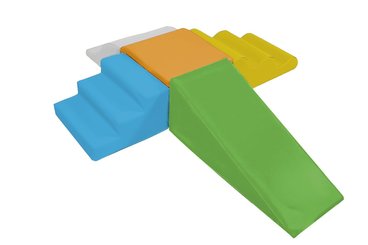 Motricité - Parcours de Motricité Crèche - Kit tipas apprentissage de la marche 5 modules en mousse pvc 