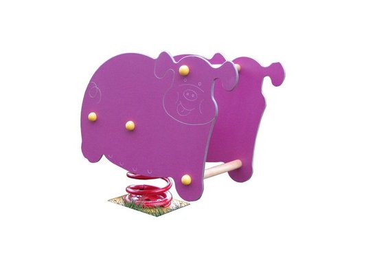 Mobilier - Aire de jeux et structure extérieure - Jeu sur ressort barnabe 1 place