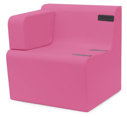 Puériculture - Fauteuils, coussins et accessoires d'allaitement - Fauteuil individuel allaitement 1 accoudoir rose