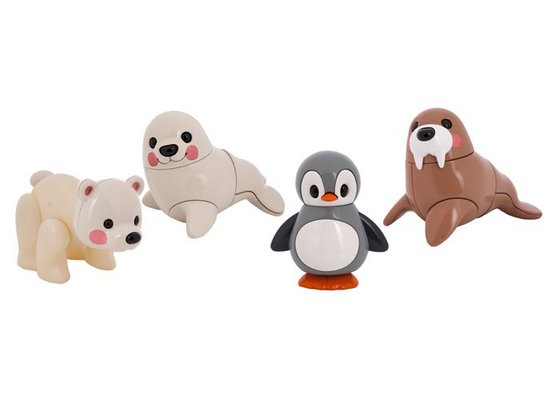 Jouets - Figurines - 4 figurines - animaux polaires