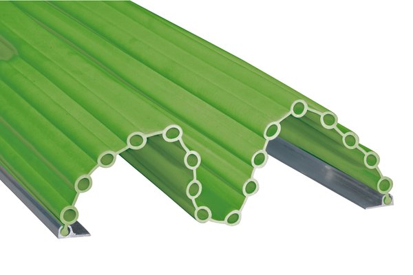 Médical et Prévention - Protection et Sécurité (EPI) - Anti pince-doigts Garomin 17 soufflets 2050 mm - Vert pomme