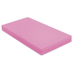 Couchage - Matelas Enfant, Plan incliné et Literie Bébé - Lot de 5 matelas en tissu lavable 60 x 120 rose
