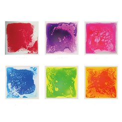 Motricité - Eveil Sensoriels et Tactiles - Grands carreaux sensoriels - Pack 6 unités 50 x 50 cm