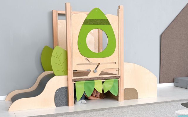 Mobilier - Structure de motricité / activité intérieur - Structure de motricité - Flora mini