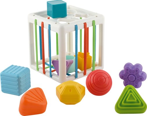 Jouets - Jouets à Empiler ou à Encastrer - Cube trieur de formes