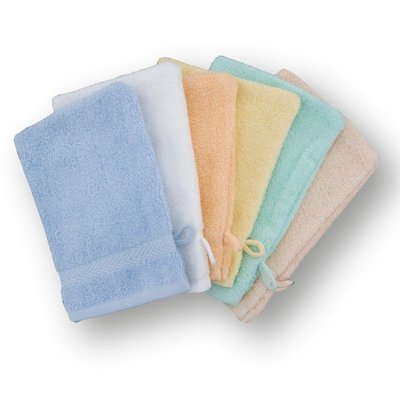 Change - Linge de Toilette Bébé, Enfant - Gant de toilette 400g/m² - 15x21 cm - pèche