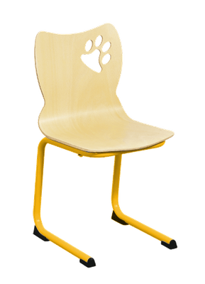 Mobilier - Chaise & fauteuil pour crèche - Chaise Alaska 2 pieds H26 cm - T1