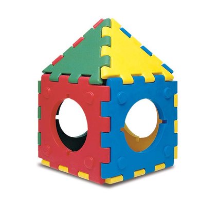 Mobilier - Aire de jeux et structure extérieure - Grand cube triangle aire de jeux