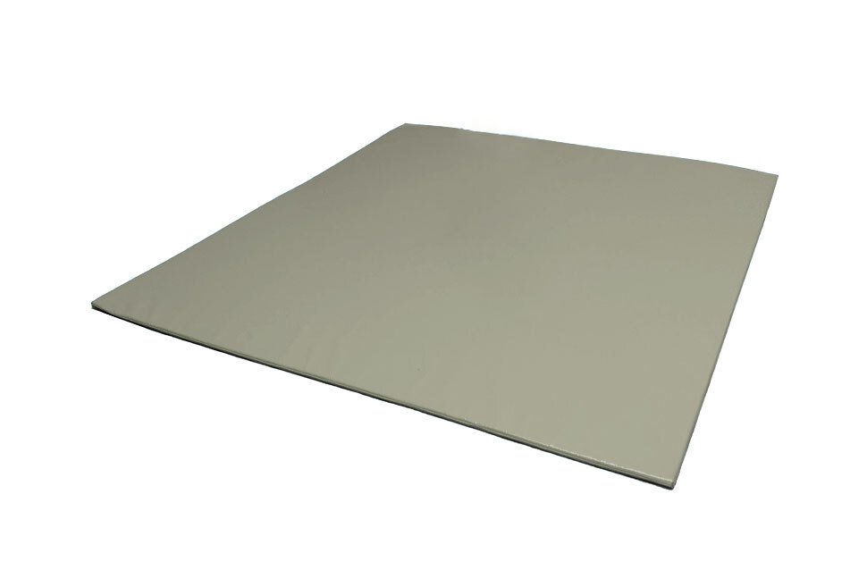 Grande aire d'évolution en mousse pvc 200x200x2cm crème