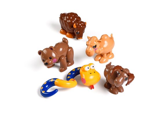 Jouets - Figurines - Lot de 5 figurines Sauvages - Tolo