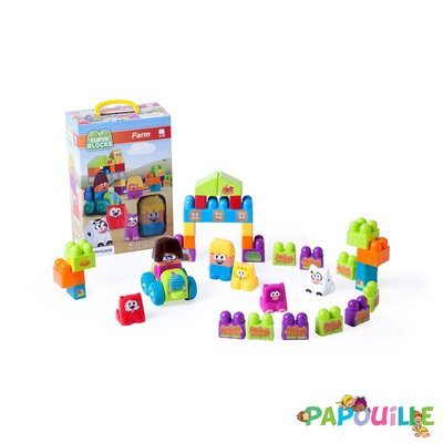 Jouets - Jeux de Construction - Coffret 38 pieces la ferme