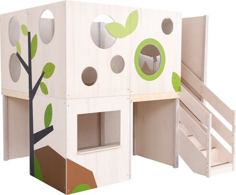 Mobilier - Structure de motricité / activité intérieur - Structure de motricité arbre - Flora