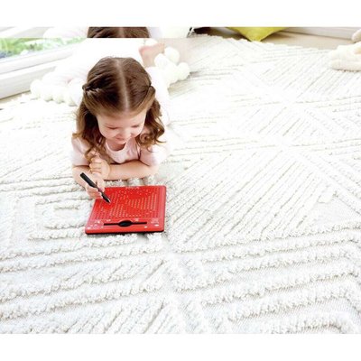 Jouets - Jouets à Empiler ou à Encastrer - Tablette magnétique - Rouge