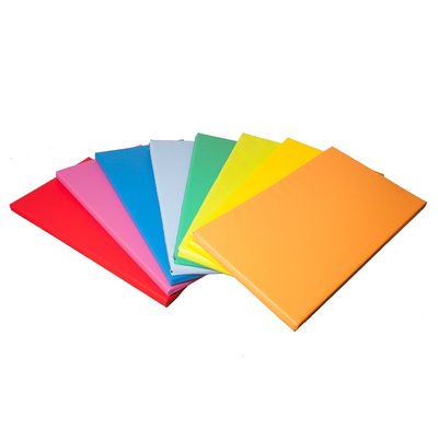 Motricité - Tapis de motricité bébé et enfant - Matelas de couchage enfant en pvc 110 x 60 x 5cm Bleu