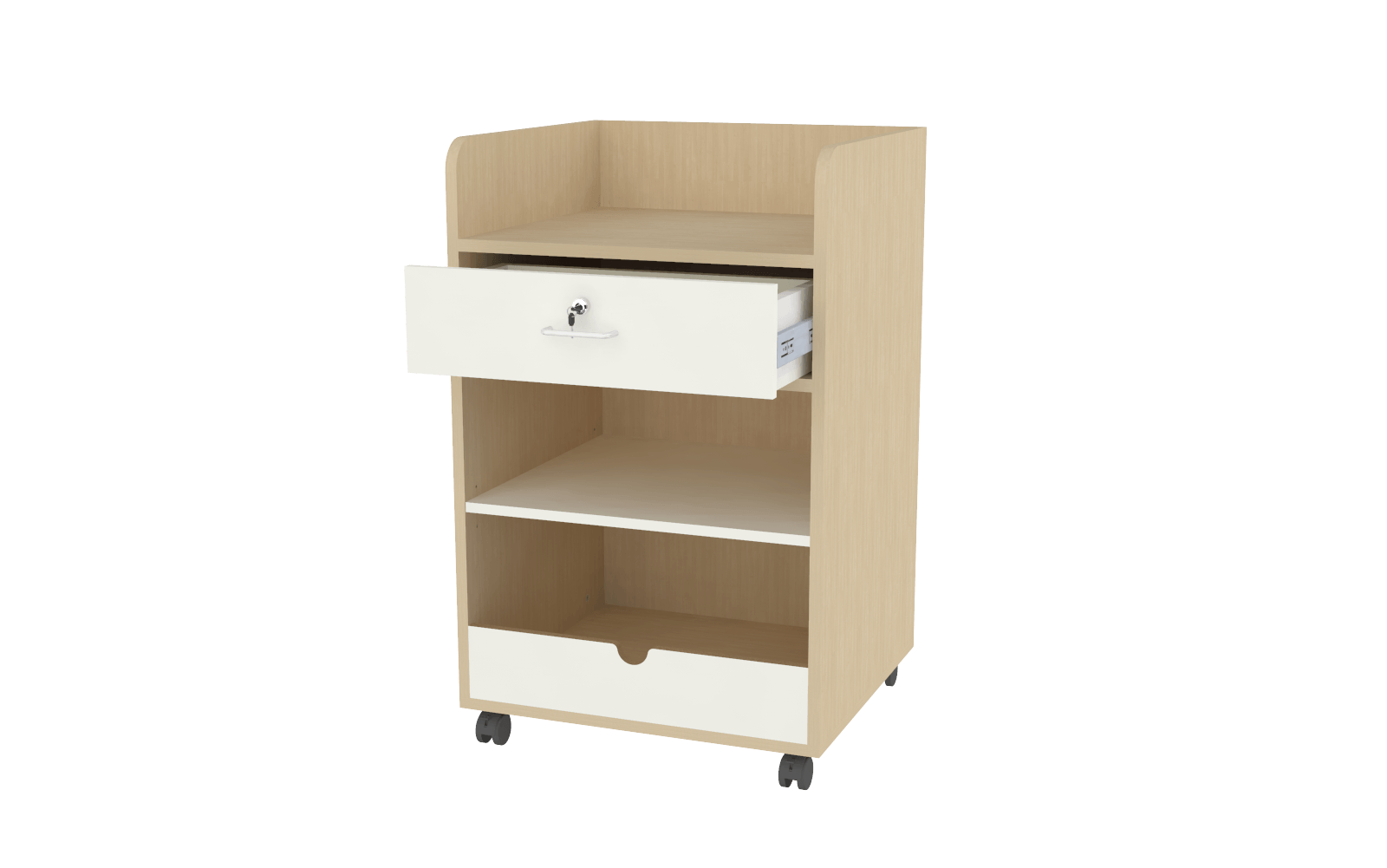 Meuble d'accueil Blanc
