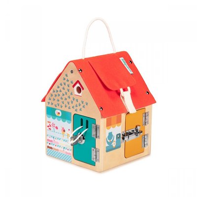 Jouets - Jouets Multi-Activités - Maison d'apprentissages multi fermetures