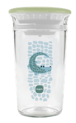 Repas - Verre et Gobelets Enfants - Verre d'apprentissage 360° - 290 ml - MAM