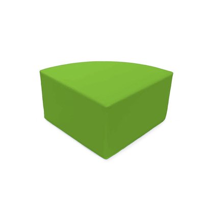 Mobilier - Meuble en mousse et Pouf - Pouf 1/4 rond en mousse pvc h.25 cm sauzon
