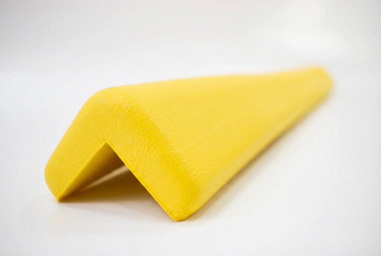 Protège Angle En Mousse Color Jaune