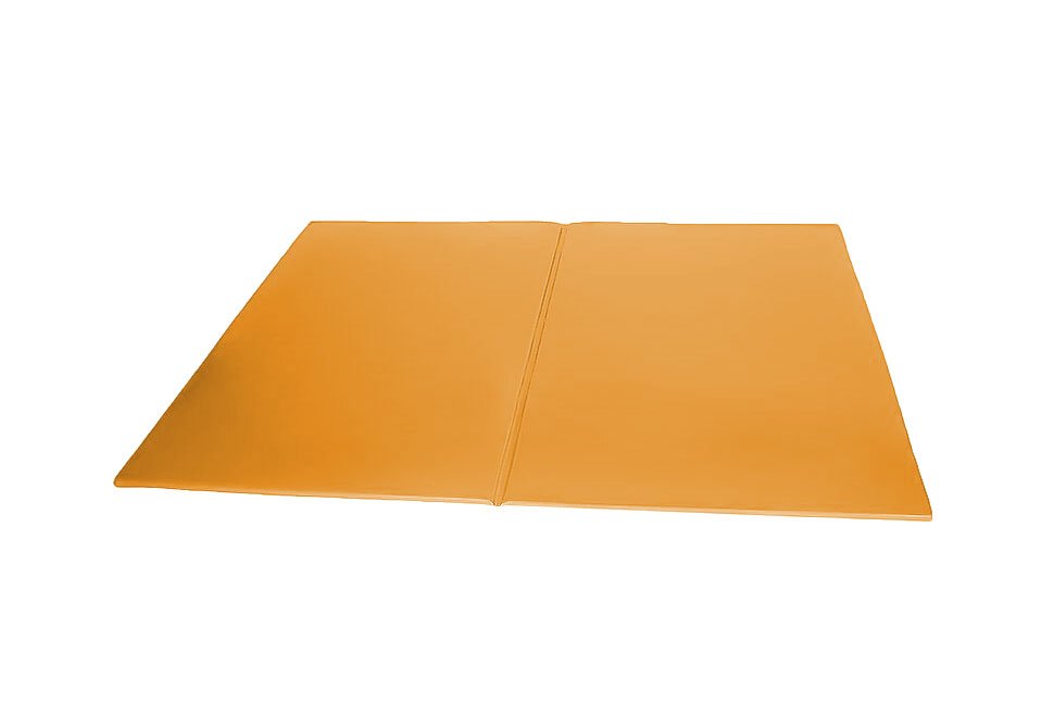 Tapis d'évolution en mousse pvc pliant 200x150x2cm Orange