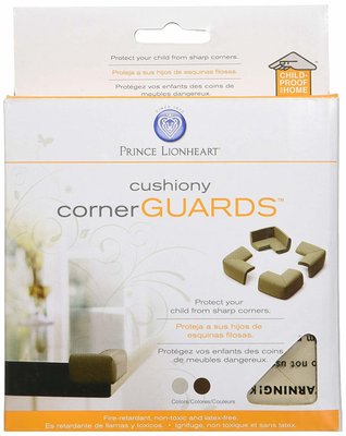 Médical et Prévention - Protection et Sécurité (EPI) - 4 coins de protection pour table en mousse antichoc Marron