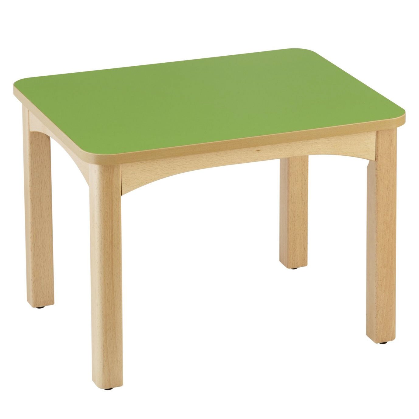 Table en bois pour crèche 64 x 50 cm T0 - Vert