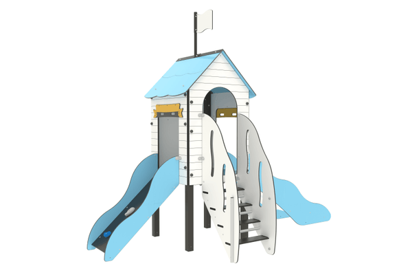Mobilier - Aire de jeux et structure extérieure - Aire de jeux Oceanos - Fixations courtes