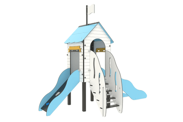 Mobilier - Aire de jeux et structure extérieure - Aire de jeux Oceanos - Fixations courtes