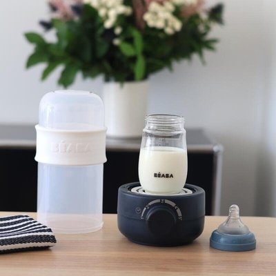 Repas - Chauffe biberon et stérilisation - Baby milk second grey : chauffe biberon vapeur