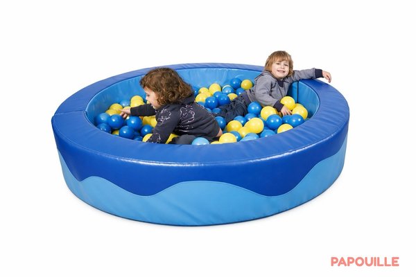 Motricité - Piscine à balles - Piscine à balles / parc en mousse rond