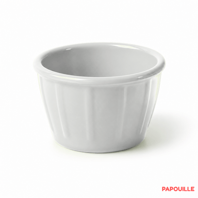 Repas - Raviers, Coupelles et boite de conservation - Coupe à compote en mélamine blanc