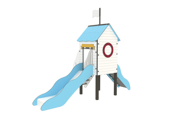 Mobilier - Aire de jeux et structure extérieure - Aire de jeux Oceanos - Fixations courtes