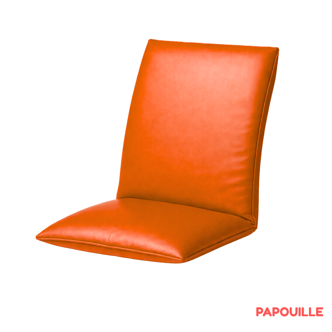 Coussin assise 1 place orange