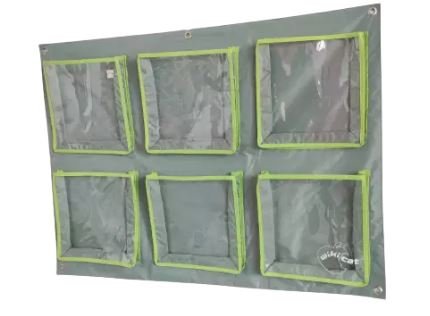 Mobilier - Accessoires pour meuble de rangement - Lot de 2 petits range 6 doudous mural - crèche