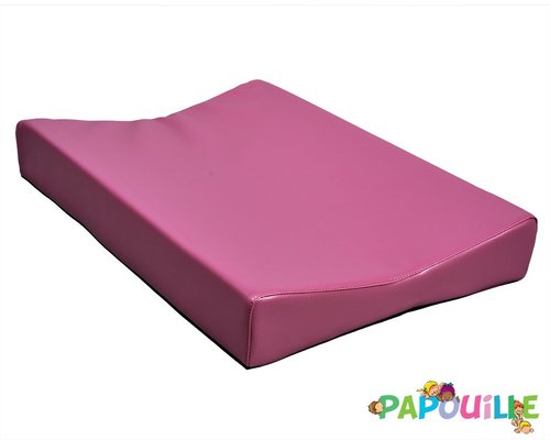 Change - Matelas à Langer - Matelas à langer incurvé galbé 50 x 70 cm en mousse pvc fushsia