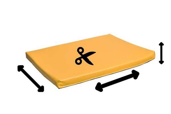 Motricité - Tapis de gym sur mesure - Tapis en mousse sur mesure épaisseur 2cm /m2 Anis
