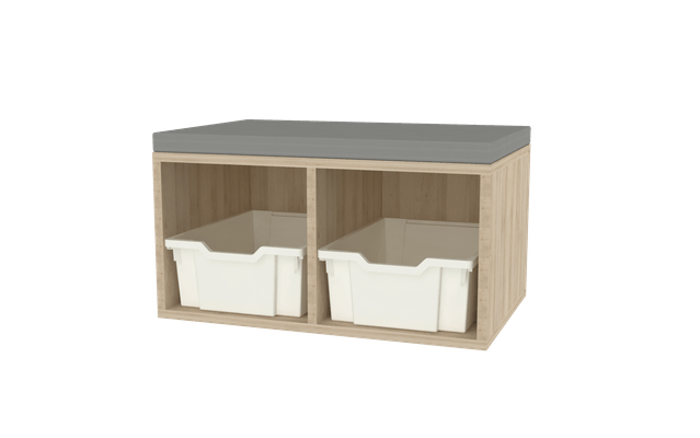 Mobilier - Banc vestiaire & Porte Manteaux - Banc sur-chaussures - 2 places - T3