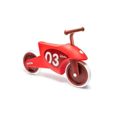 Jeux - Porteurs, Draisiennes, Marcheurs - Draisienne Valentino Rouge - Italtrike