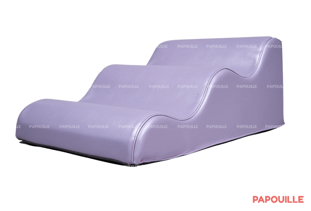 Module petite vague marée en mousse pvc h.23 parme