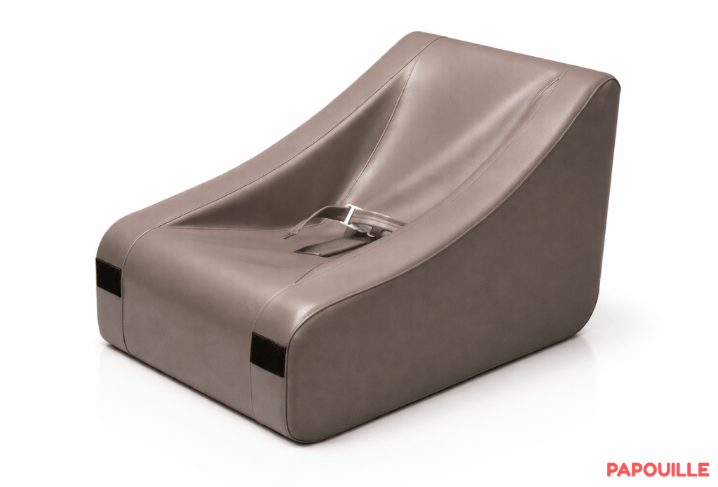 Transat sans armature en mousse pvc avec boudin beige