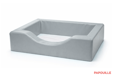 Couchage - Couchette Empilable pour Bébé et Enfant, Lit Gain de Place - Lit couchette en mousse pvc pour matelas 60x120cm gris
