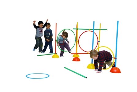Motricité - Parcours de Motricité Maternelle - Kit de motricité - découverte
