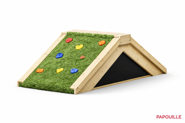 Mobilier - Aire de jeux et structure extérieure - Pont d'escalade extérieur - en bois