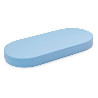 Couchage - Couchette Empilable pour Bébé et Enfant, Lit Gain de Place - Lit couchette en mousse ovale Orange