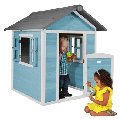 Mobilier - Cabane enfant - Cabane Lodge bleu