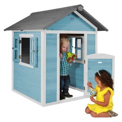 Mobilier - Cabane enfant - Cabane Lodge bleu
