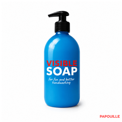Change - Matériels de nettoyage - Savon enfant visible bleu 500 ml