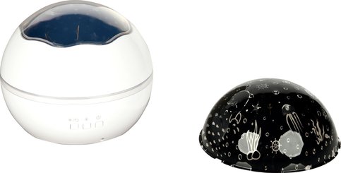 Motricité - Eveil Sensoriels et Tactiles - Projecteur avec deux dômes interchangeables