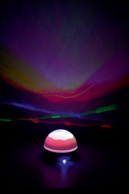 Motricité - Eveil Sensoriels et Tactiles - Projecteur avec deux dômes interchangeables